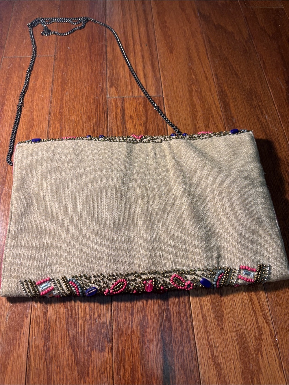 Handmade Beaded Boho Clutch EUC - Picture 10 of 10